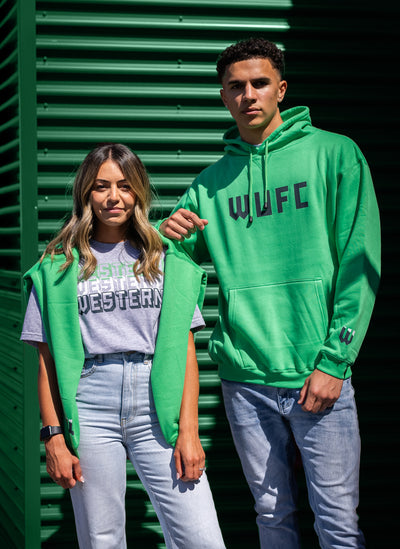 NEW GREEN HOODY - YOUTH