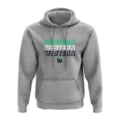 NEW 3D TEXT HOODY - ADULT